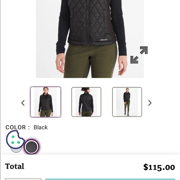 BRAND NEW MARMOT DOWN VEST - Picture 7 of 7